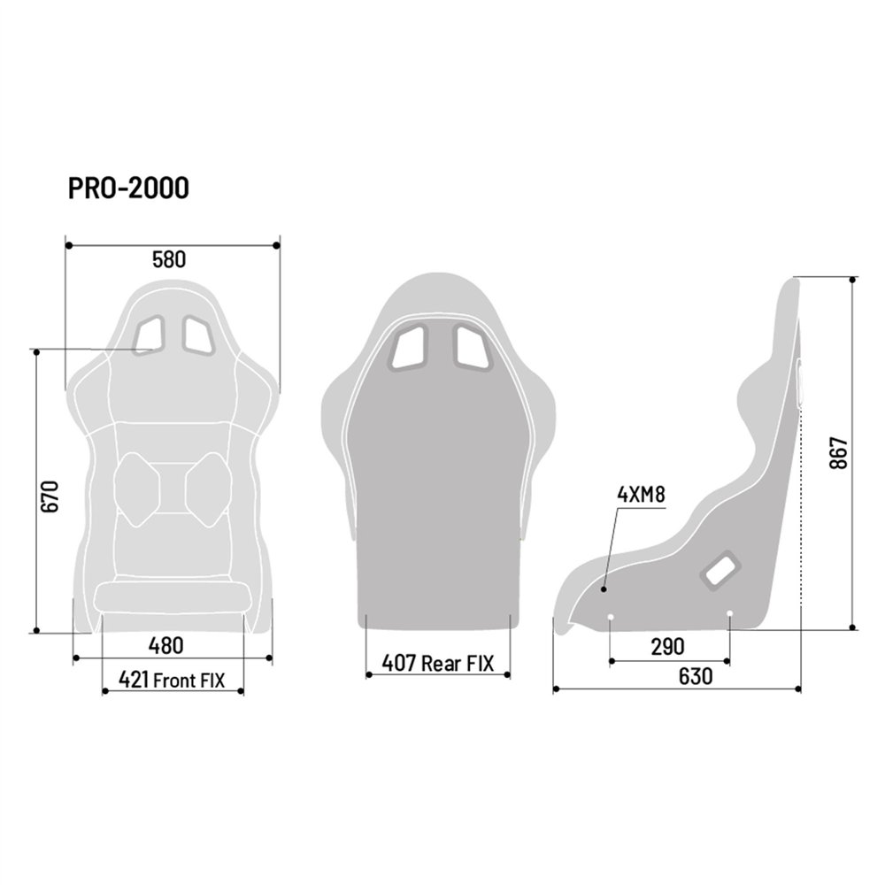 SEDILE PRO 2000 QRT