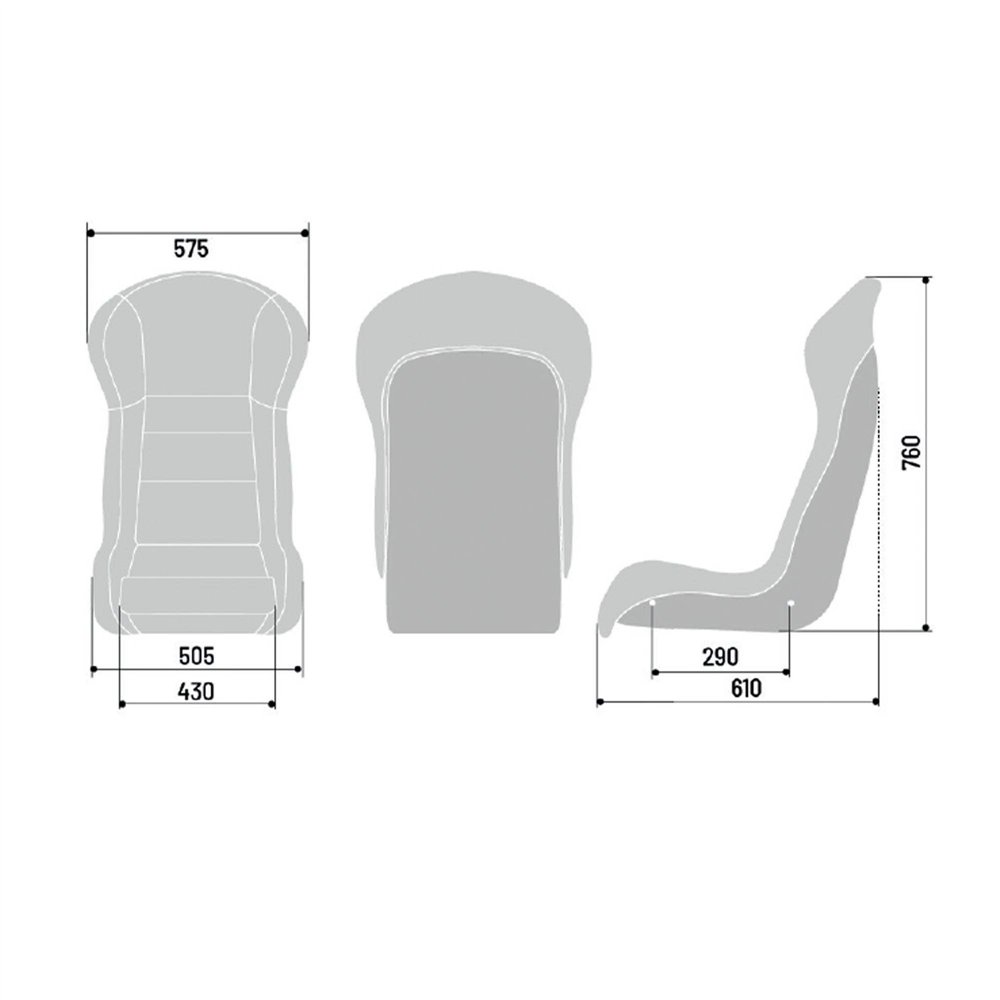 SEDILE STRADALE GAMING NR/RS