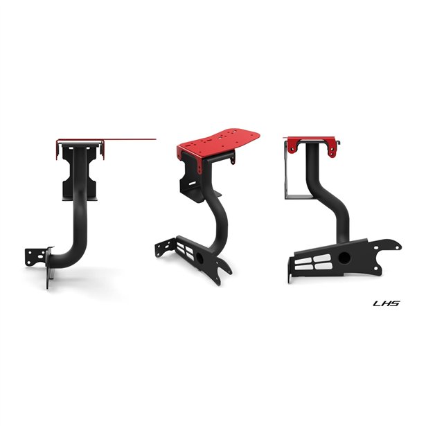 SUPPORTO SX CAMBIO/FRENO A MANO COCKPIT EVOLVE NR/RS - Supporto cambio e freno a mano per simracing