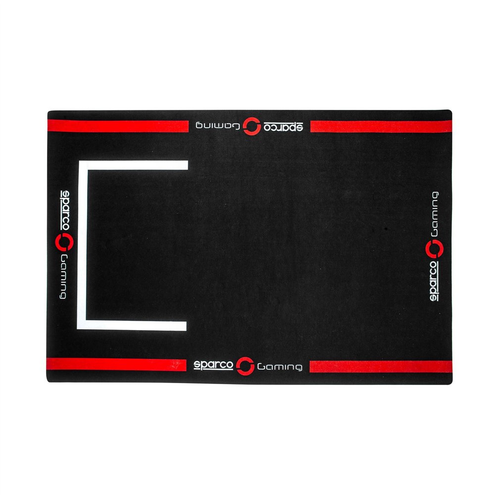 COCKPIT FLOOR MAT 180X120MM NR/RS - TAPPETO PER COCKPIT