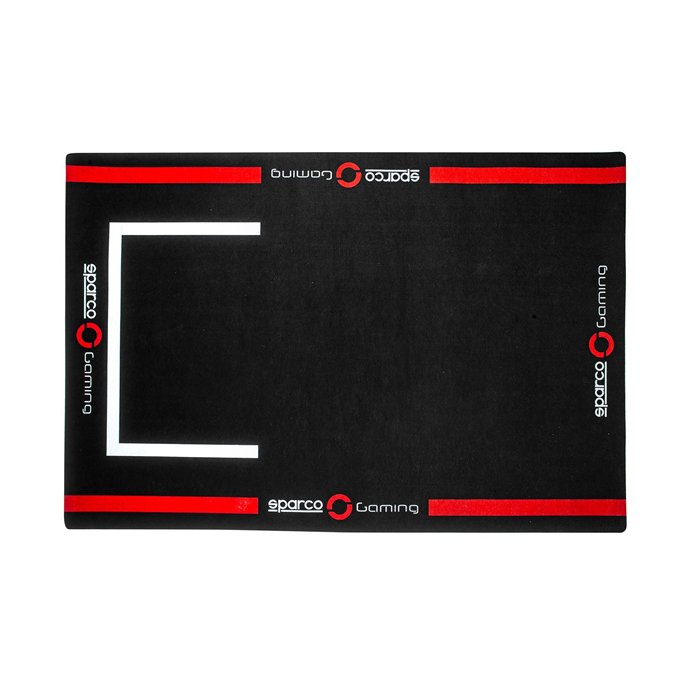 COCKPIT FLOOR MAT 180X120MM NR/RS - TAPPETO PER COCKPIT
