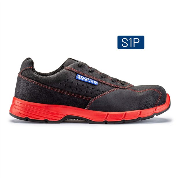 07519NRRS-nero/rosso-38 - CHALLENGE WOKING - ESD S1P SRC - EN ISO 20345:2011 - 1